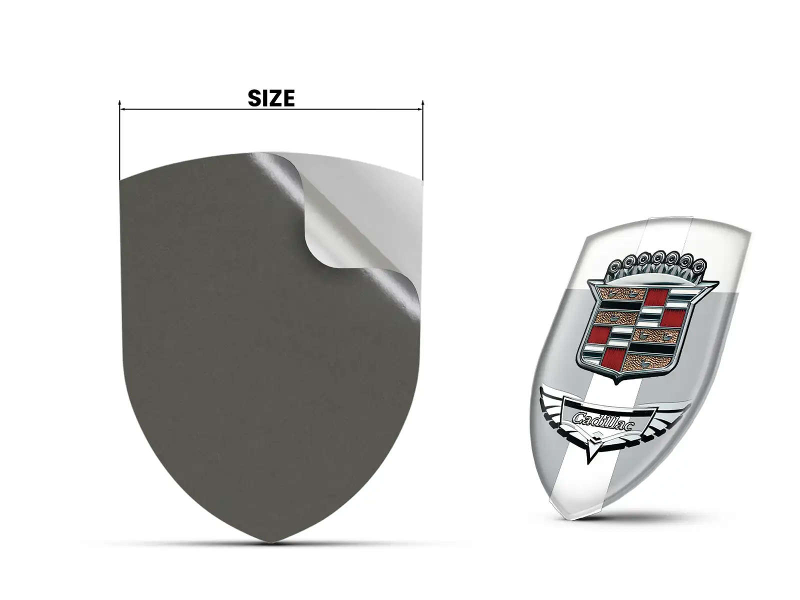 Cadillac Silikonabzeichen Auto Pro Max Stilvoll Robust Design ST